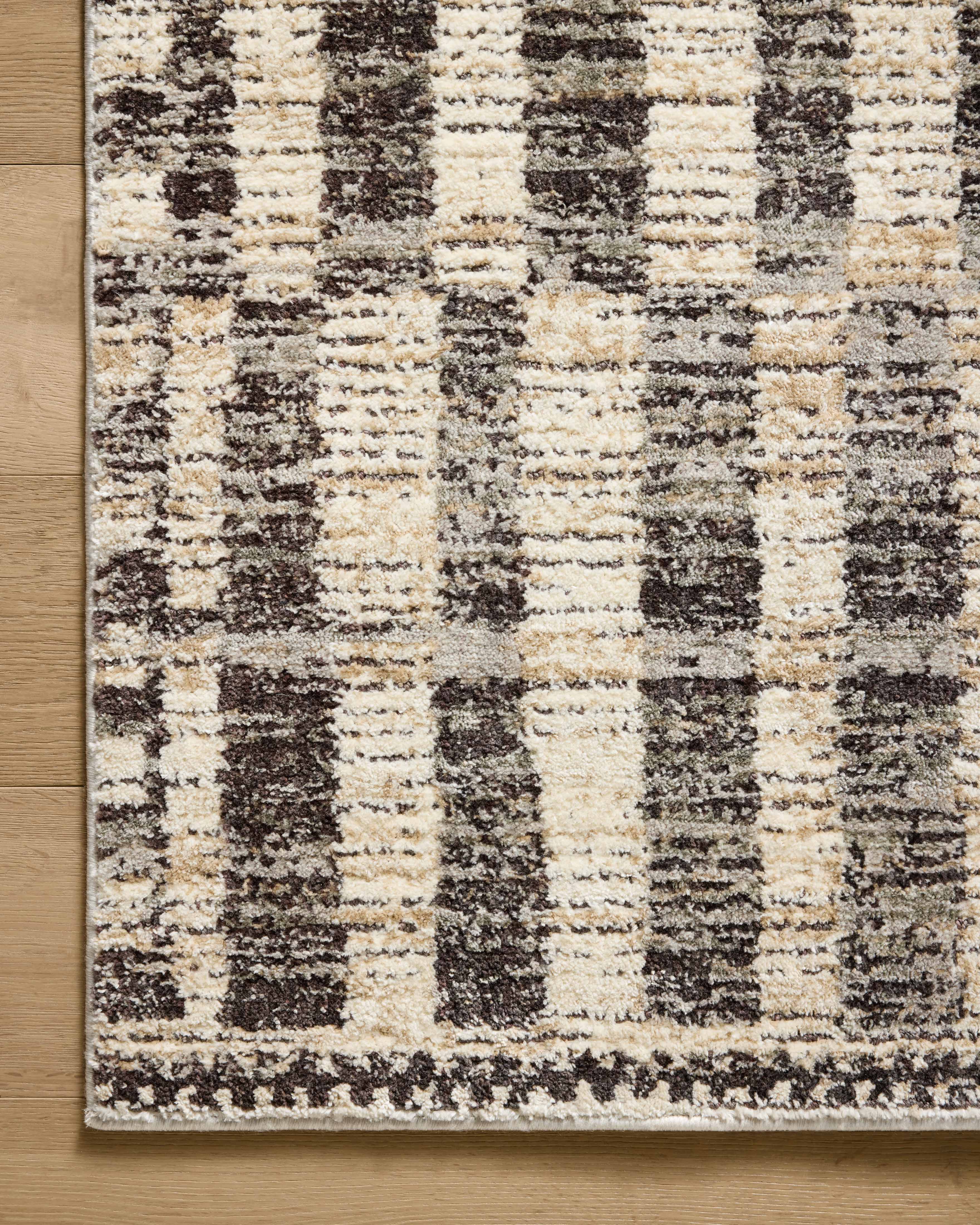 Jeremiah Brent x Loloi Bleecker Beige / Stone Rug RUGS-geometric Loloi