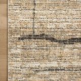 Jeremiah Brent x Loloi Bleecker Natural / Charcoal Rug RUGS-geometric Loloi