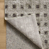 Jeremiah Brent x Loloi Bleecker Silver / Charcoal Rug