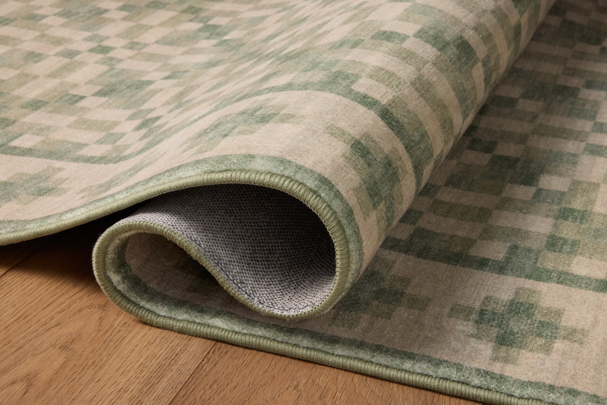 Chris Loves Julia x Loloi Bobby Beige / Green Rug - Rug & Weave