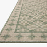 Chris Loves Julia x Loloi Bobby Beige / Green Rug - Rug & Weave