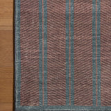 Chris Loves Julia x Loloi Bobby Merlot / Denim Rug - Rug & Weave