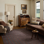 Chris Loves Julia x Loloi Bobby Merlot / Denim Rug - Rug & Weave