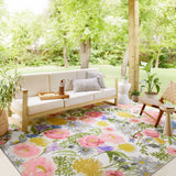 Loloi Botanical Ivory / Multi Rug RUGS - synthetic Loloi