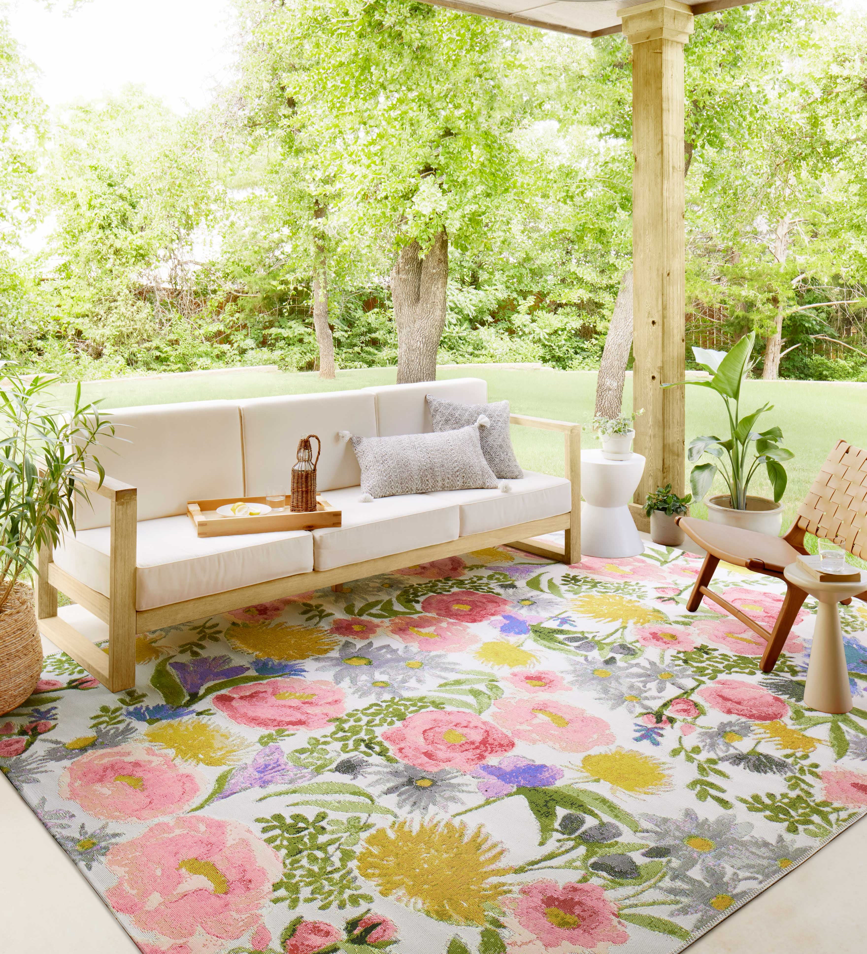 Loloi Botanical Ivory / Multi Rug