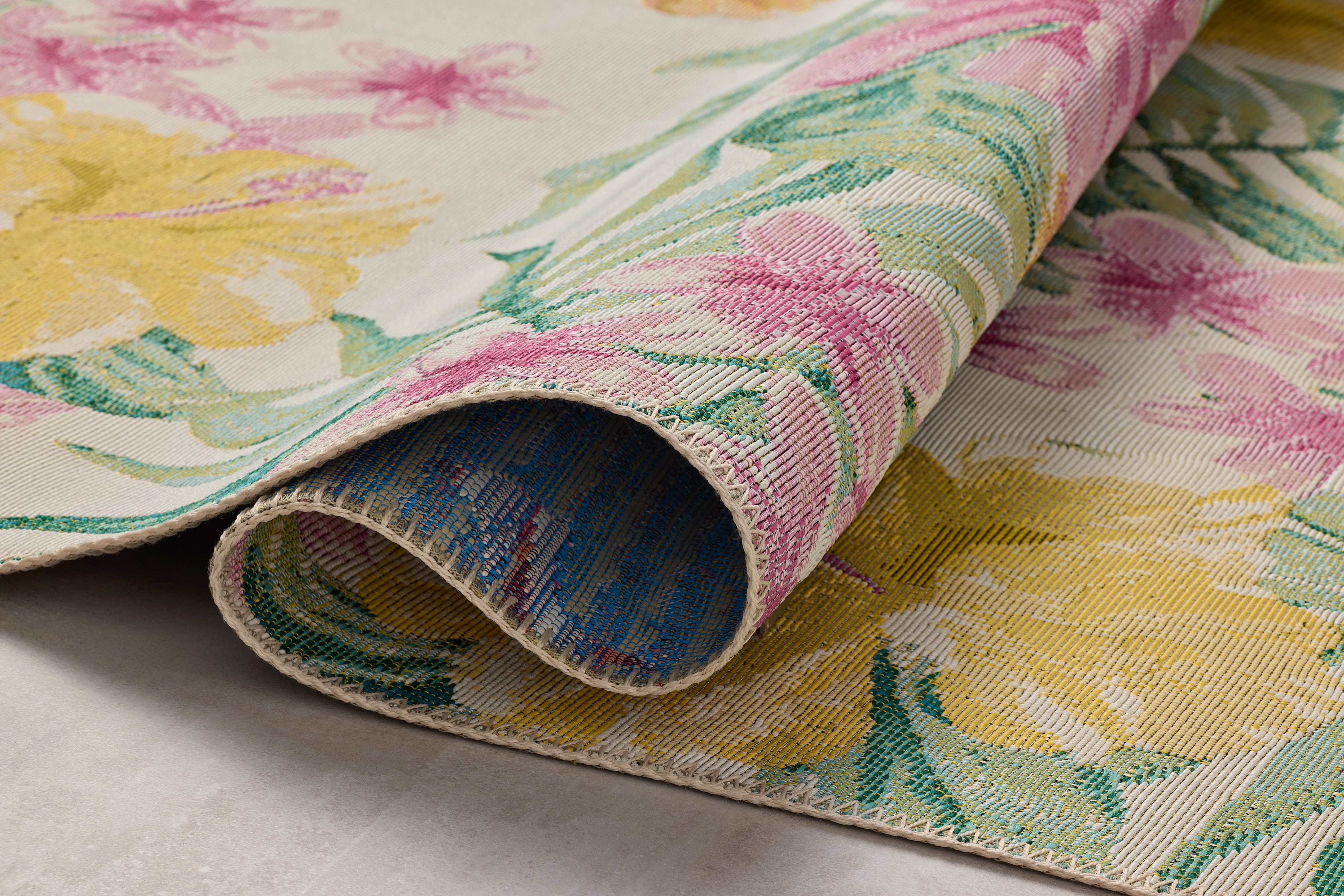 Loloi Botanical Ivory / Sunrise Rug RUGS - synthetic Loloi
