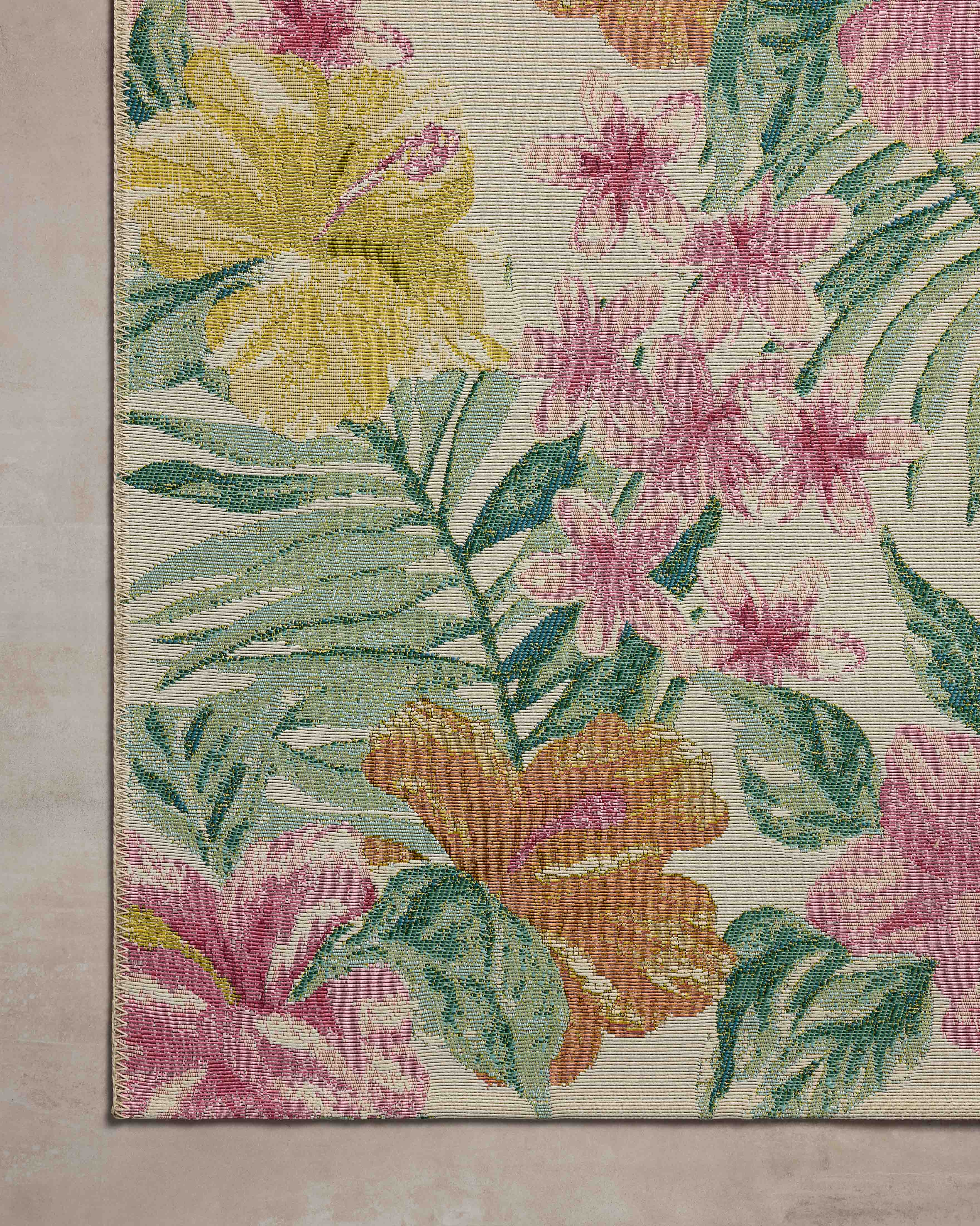 Loloi Botanical Ivory / Sunrise Rug RUGS - synthetic Loloi