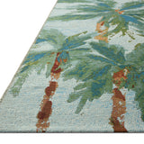 Loloi Botanical Sky / Green Rug RUGS - synthetic Loloi