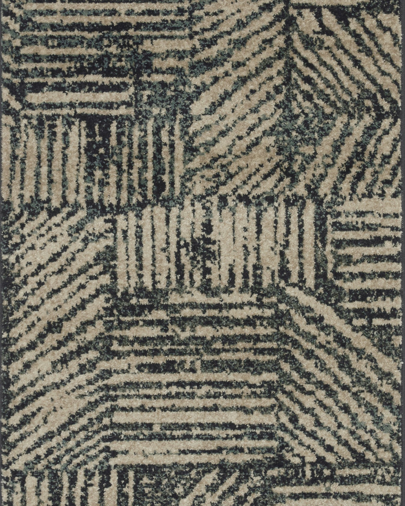 Loloi Bowery Midnight / Taupe Rug Loloi