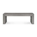 Lowen Outdoor Bench FURNITURE - outdoor bench Moe's Furniture Grey