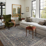 Jean Stoffer x Loloi Bradbury Midnight / Multi Rug 0-patterned rugs Loloi