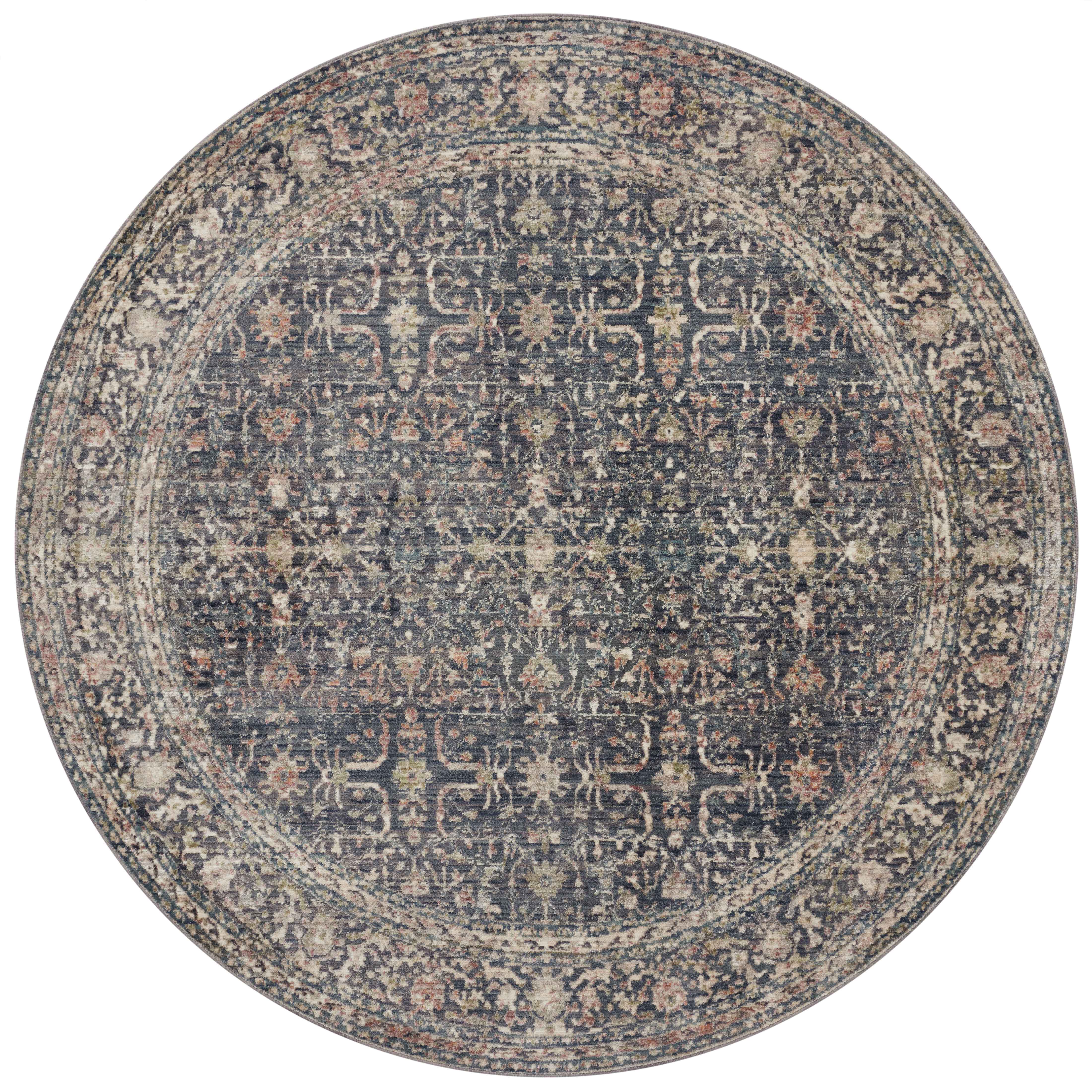 Jean Stoffer x Loloi Bradbury Midnight / Multi Rug 0-patterned rugs Loloi