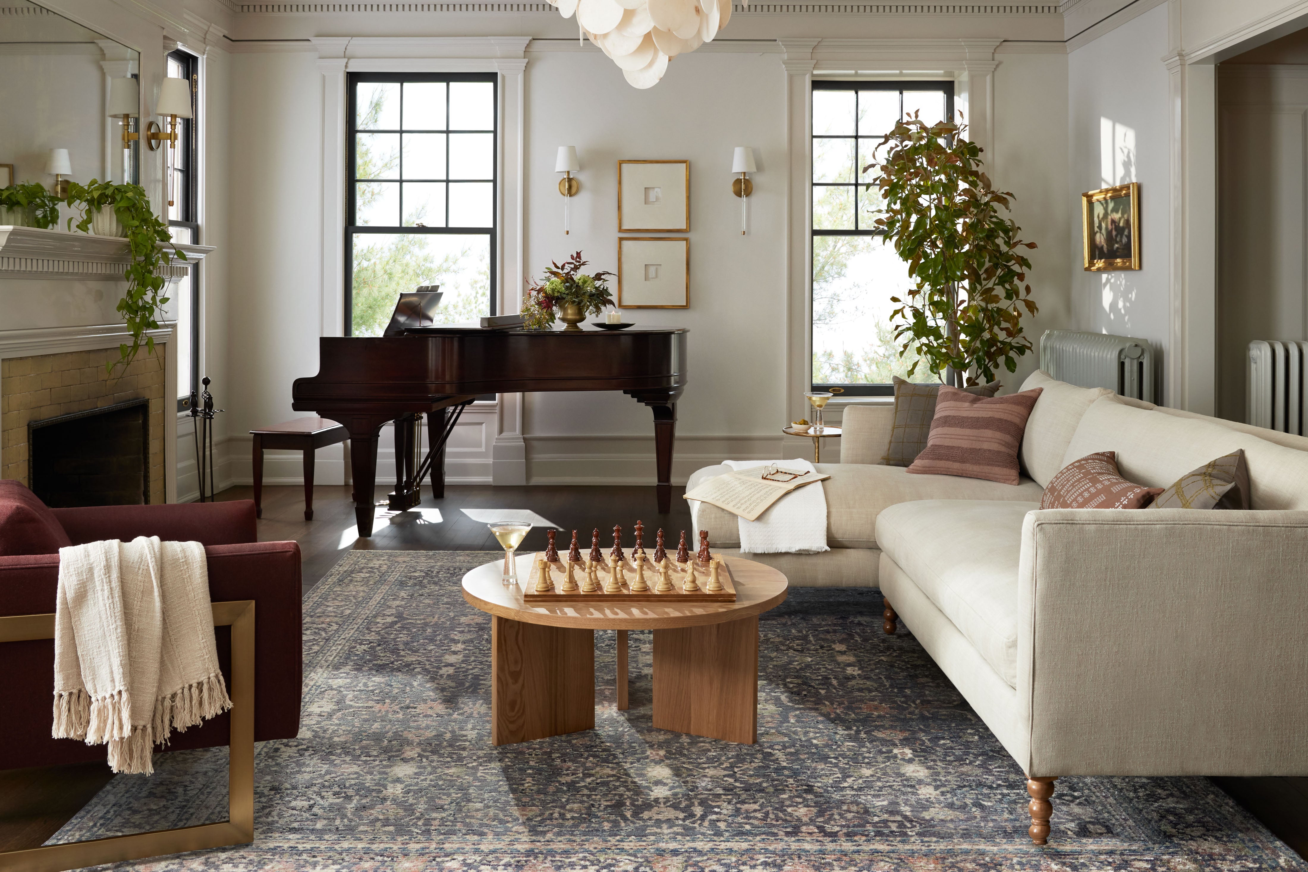 Jean Stoffer x Loloi Bradbury Midnight / Multi Rug 0-patterned rugs Loloi