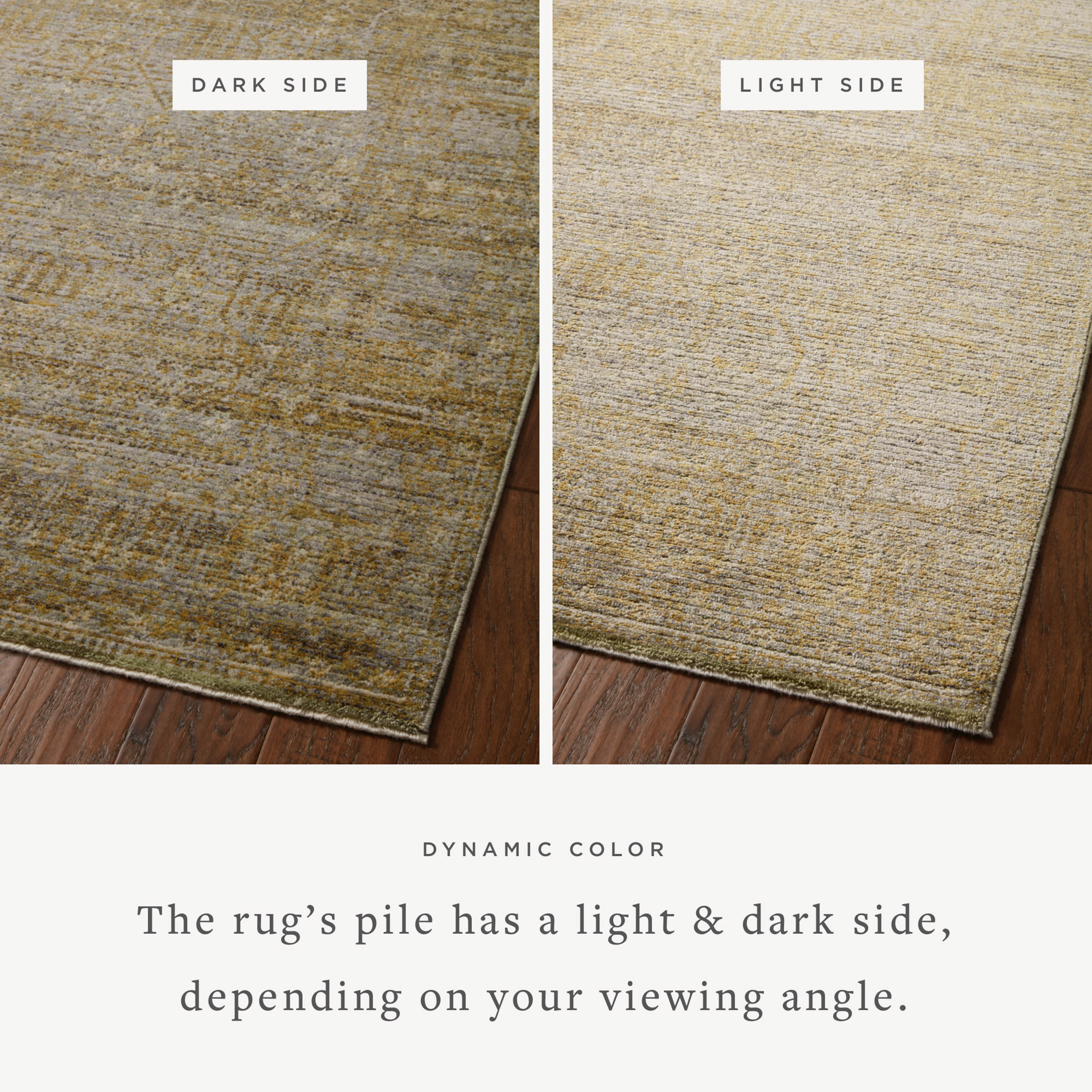 Jean Stoffer x Loloi Bradbury Dove / Gold Rug 0-patterned rugs Loloi