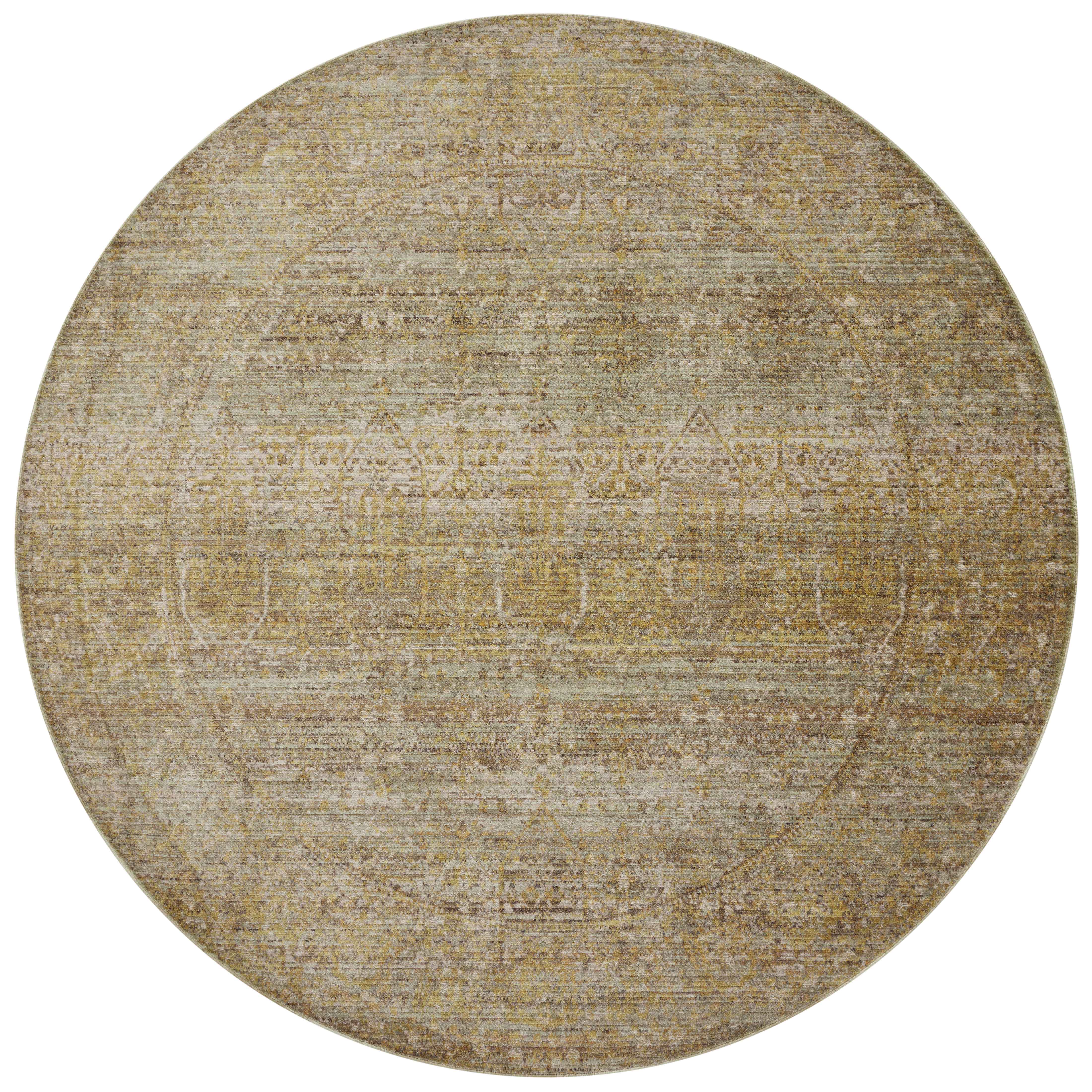 Jean Stoffer x Loloi Bradbury Dove / Gold Rug 0-patterned rugs Loloi