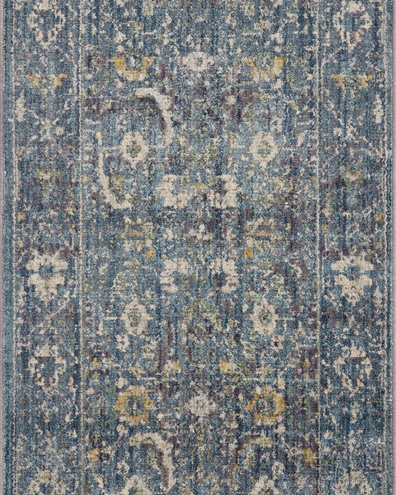 Jean Stoffer x Loloi Bradbury Ocean / Gold Rug 0-patterned rugs Loloi