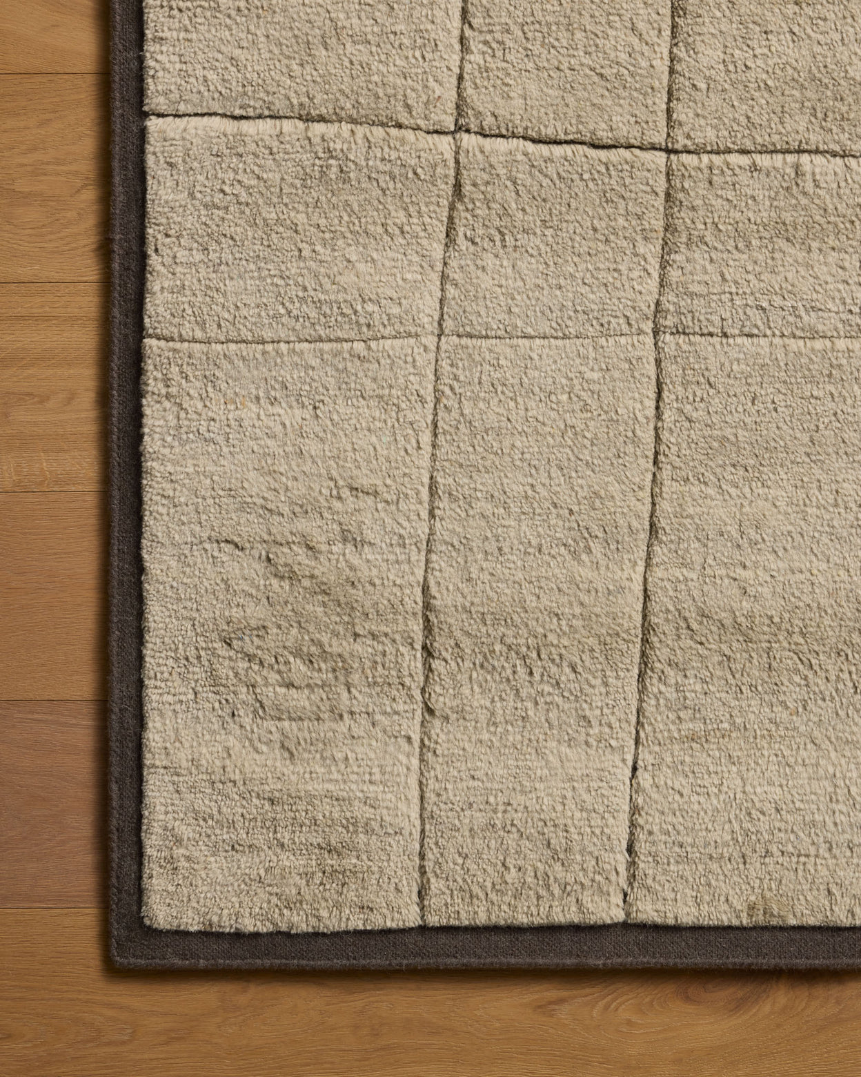 Leanne Ford x Loloi Bracken Espresso / Pebble Rug RUGS - wool Loloi