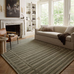 Chris Loves Julia x Loloi Bradley Sage / Olive Rug 0-RUGS-wool Loloi