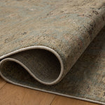 Loloi Briar Sky / Moss Rug RUGS - synthetic Loloi 18" x 18" sample