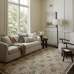 Loloi Briar Ivory / Multi Rug RUGS - synthetic Loloi 18" x 18" sample