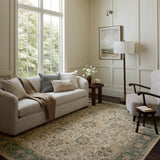 Loloi Briar Ant. Ivory / Blue Rug RUGS - synthetic Loloi