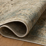 Loloi Briar Ant. Ivory / Blue Rug RUGS - synthetic Loloi 18" x 18" sample