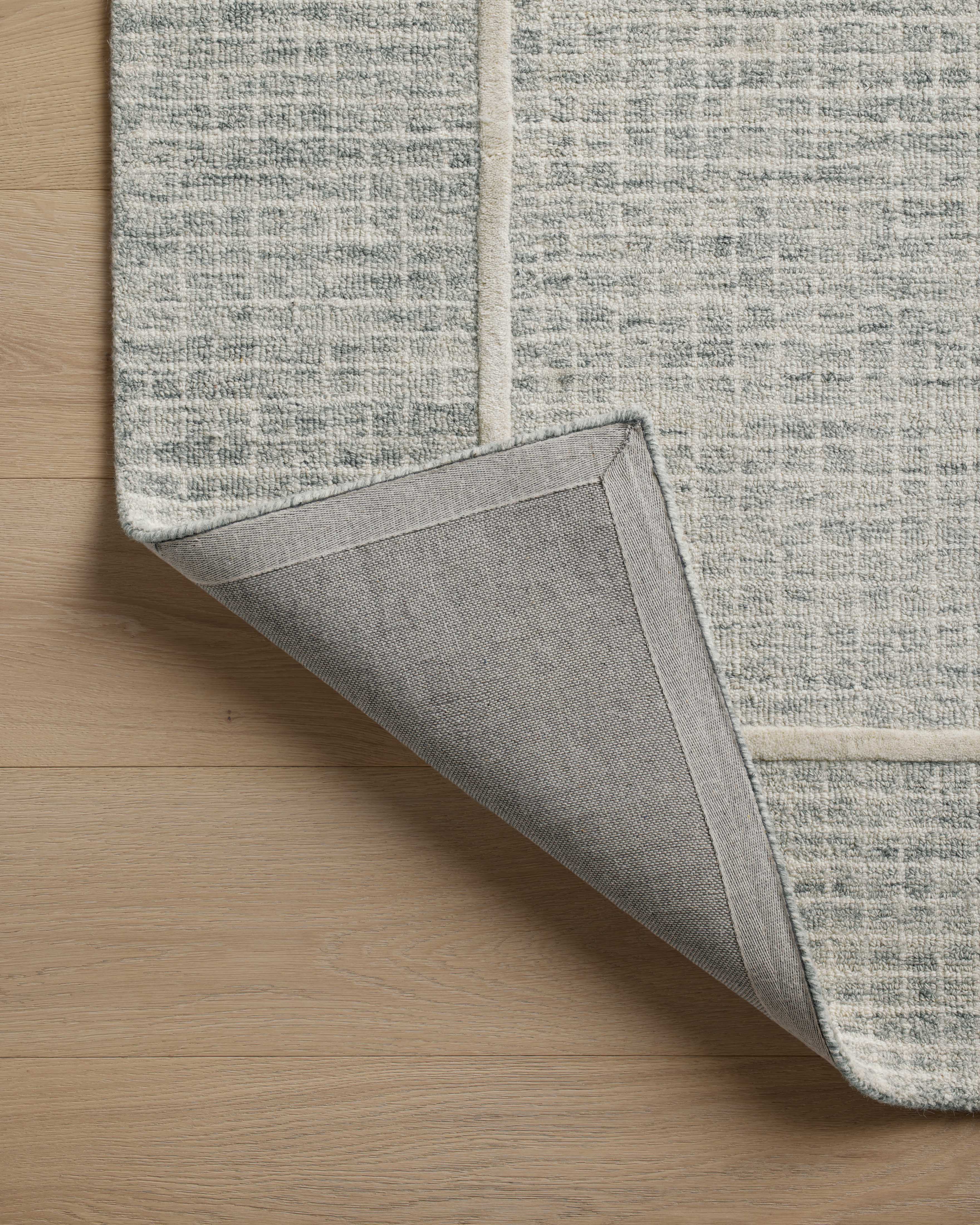 Chris Loves Julia x Loloi Briggs Mist / Ivory Rug 0-RUGS-wool Loloi