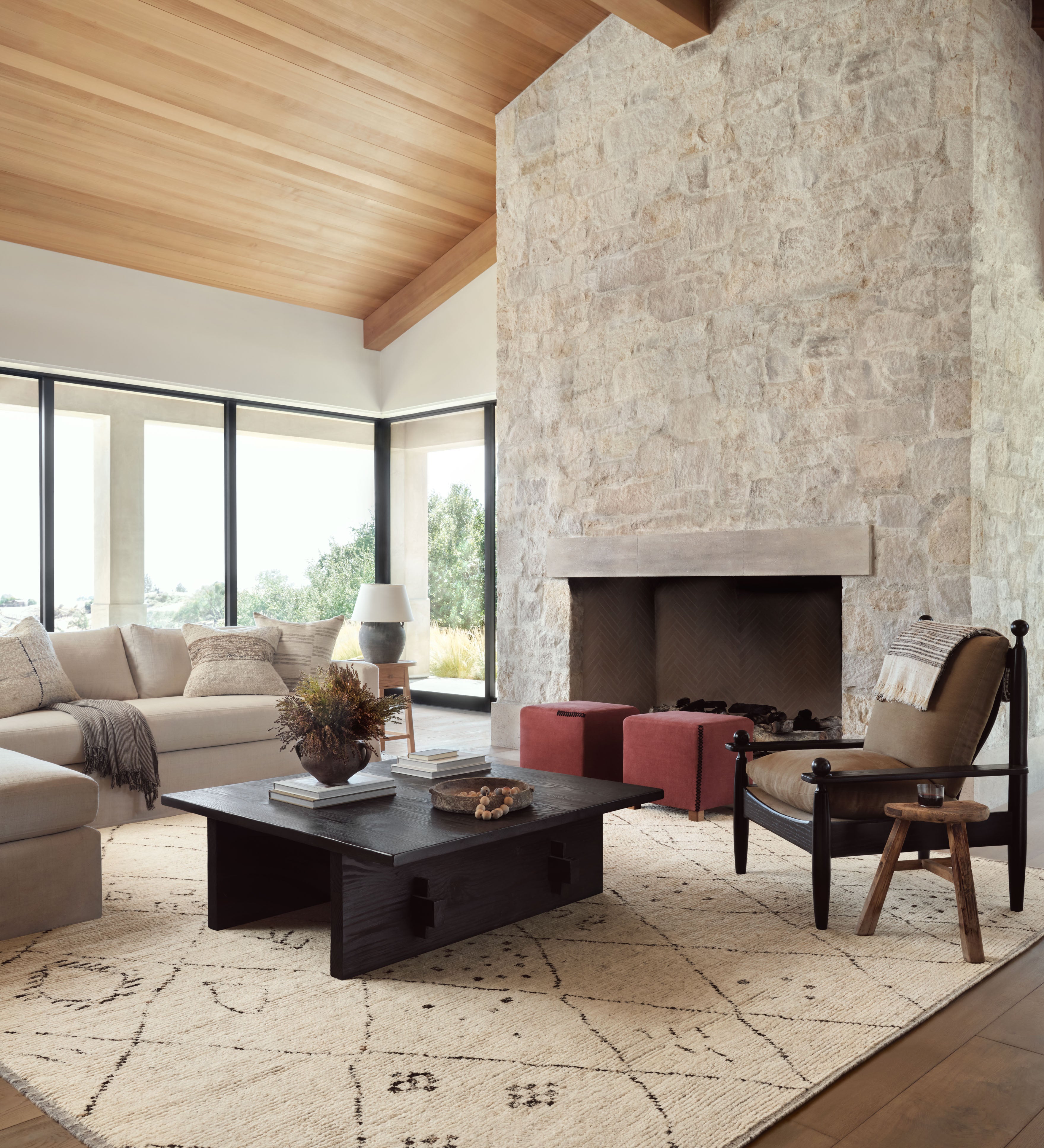 Amber Lewis x Loloi Briyana Natural / Stone 1-natural fibre rugs Loloi