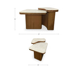 Abbi Nesting Coffee Table FURNITURE - coffee table Moe's Furniture