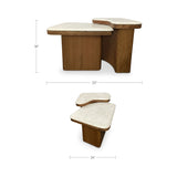 Abbi Nesting Coffee Table FURNITURE - coffee table Moe's Furniture