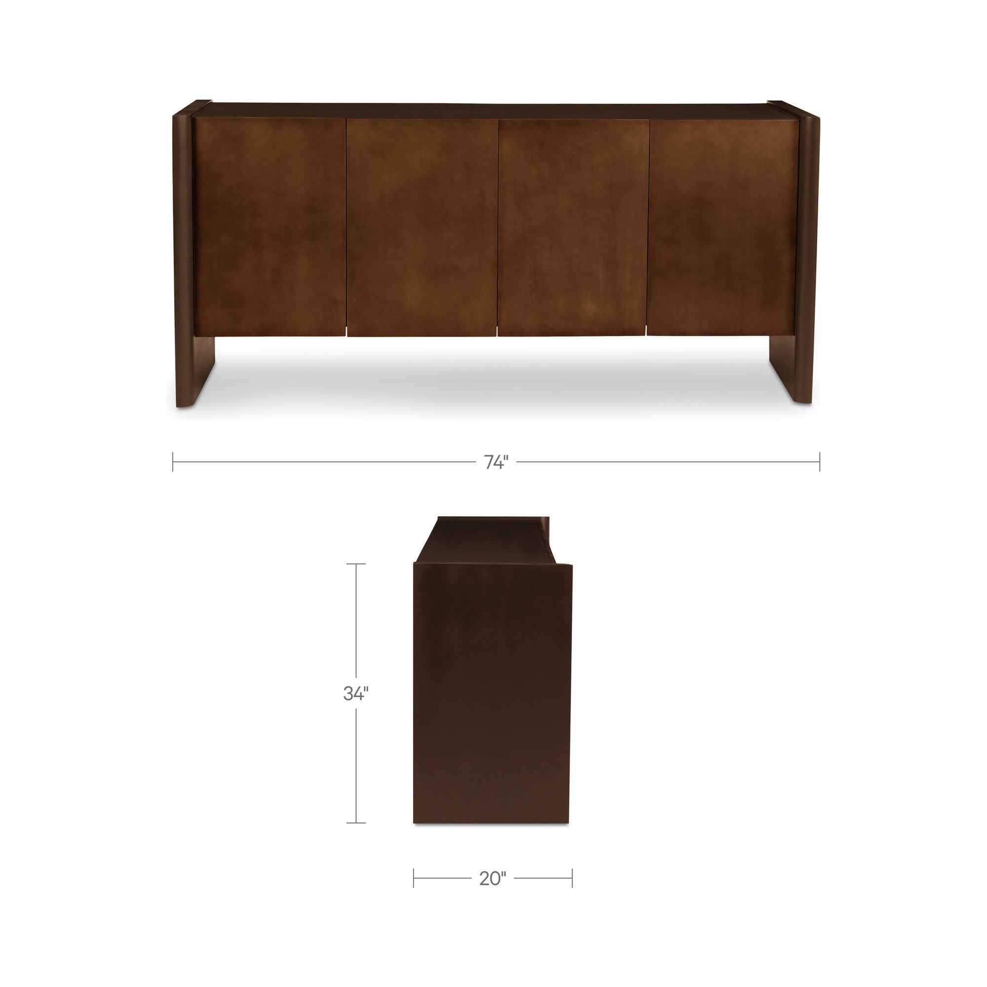 Selah Sideboard FURNITURE - sideboard Moe's Furniture