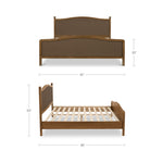 Evie Bed FURNITURE - bed Moe's Furniture