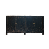 Billie Weathered Black Sideboard