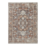 Loloi Bonney Charcoal / Spice Rug