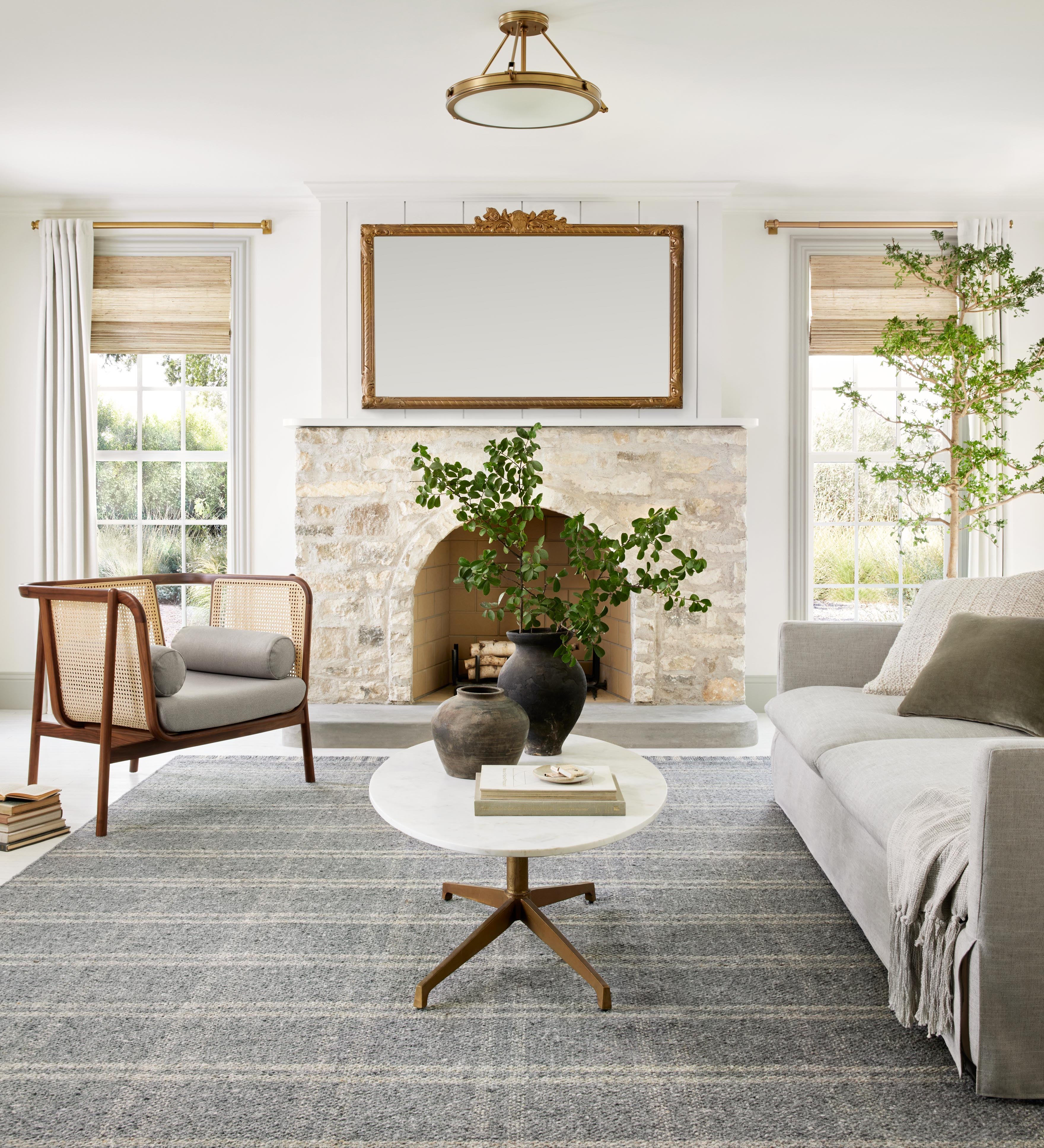 Magnolia Home By Joanna Gaines x Loloi Caleb Mocha / Taupe Rug