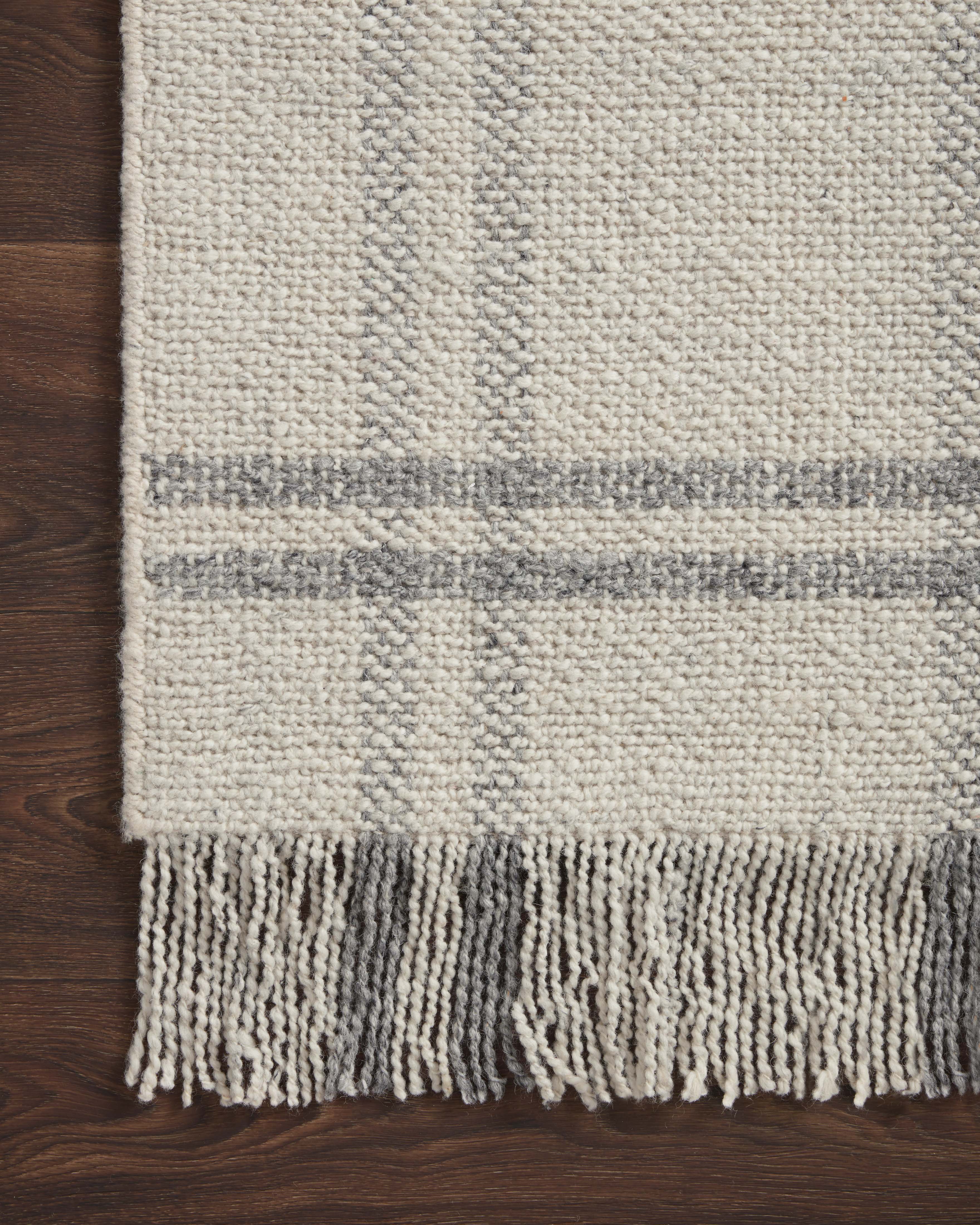 Loloi Caleb Natural / Grey Rug 0- RUGS - wool Loloi