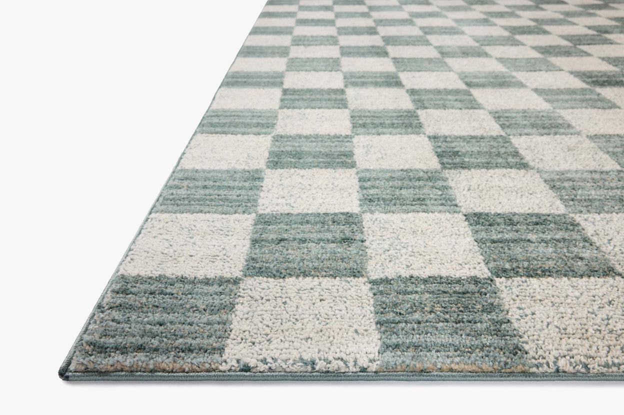 IN STORE - Chris Loves Julia x Loloi Calvin Blue / Ivory Rug IN STORE - rugs Loloi