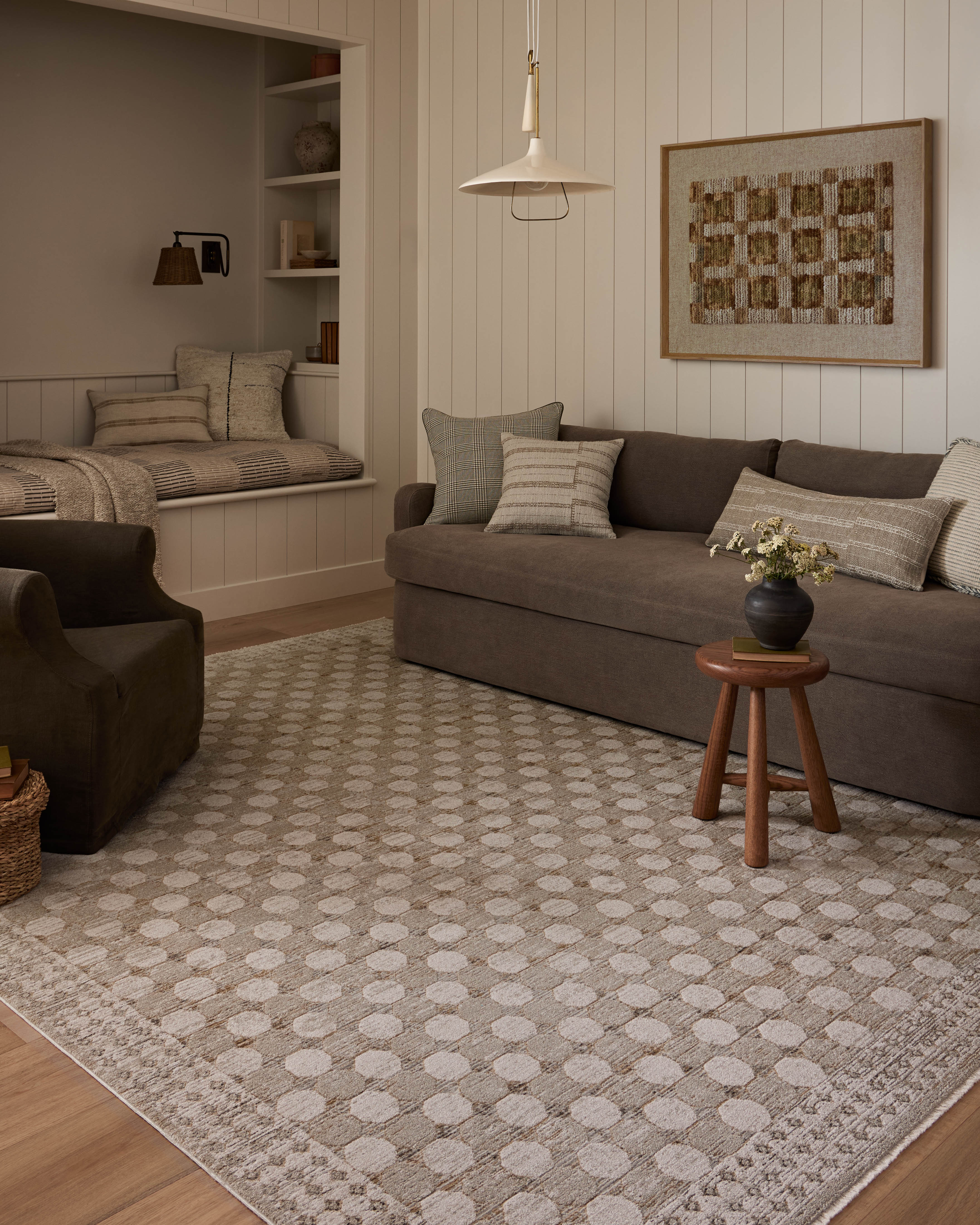 Amber Lewis x Loloi Cali Taupe / Natural RUGS - patterned Loloi
