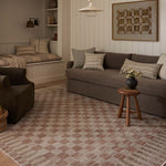 Amber Lewis x Loloi Cali Brick / Natural RUGS - patterned Loloi