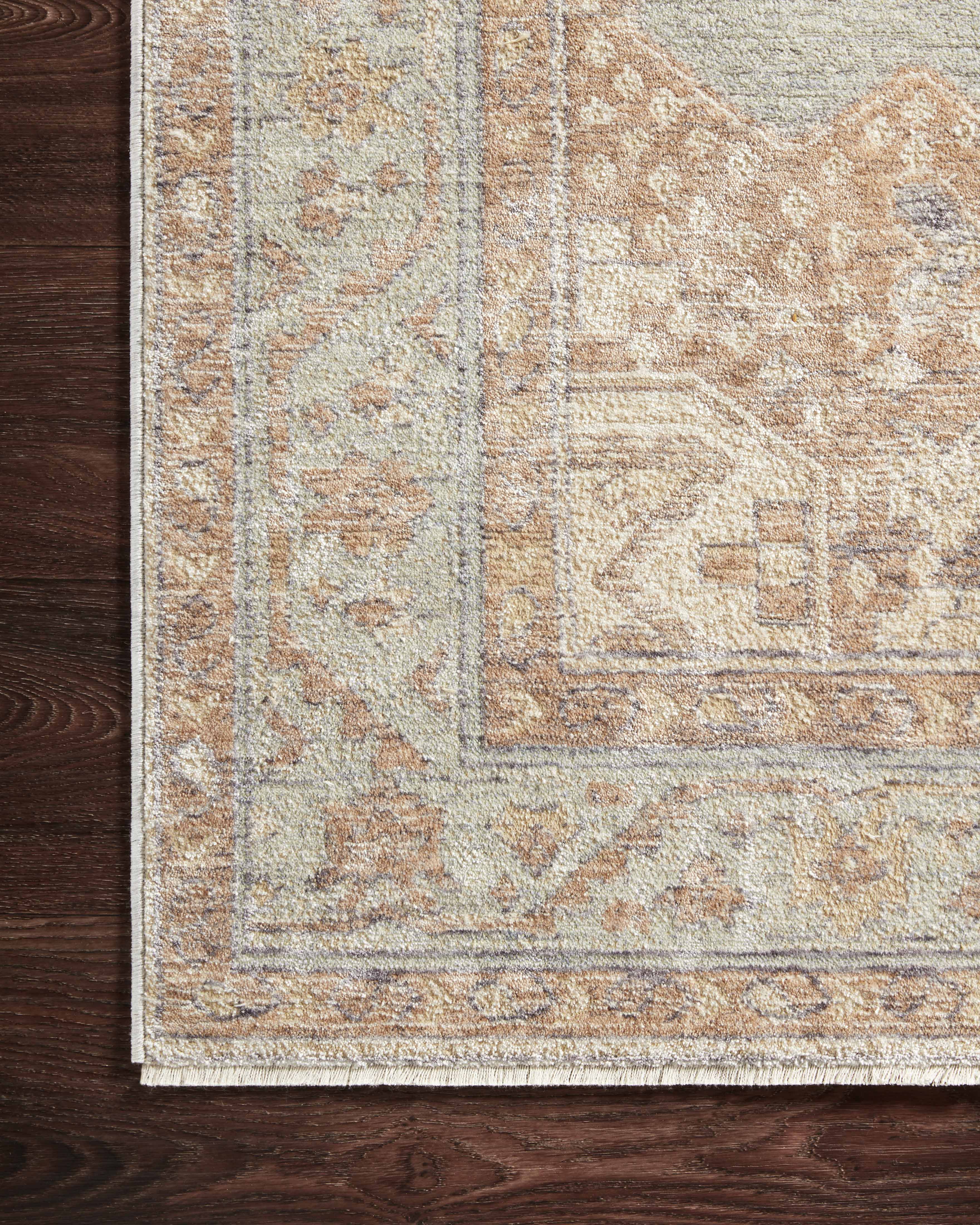 Loloi Carlisle Seafoam / Taupe Rug RUGS - vintage inspired Loloi