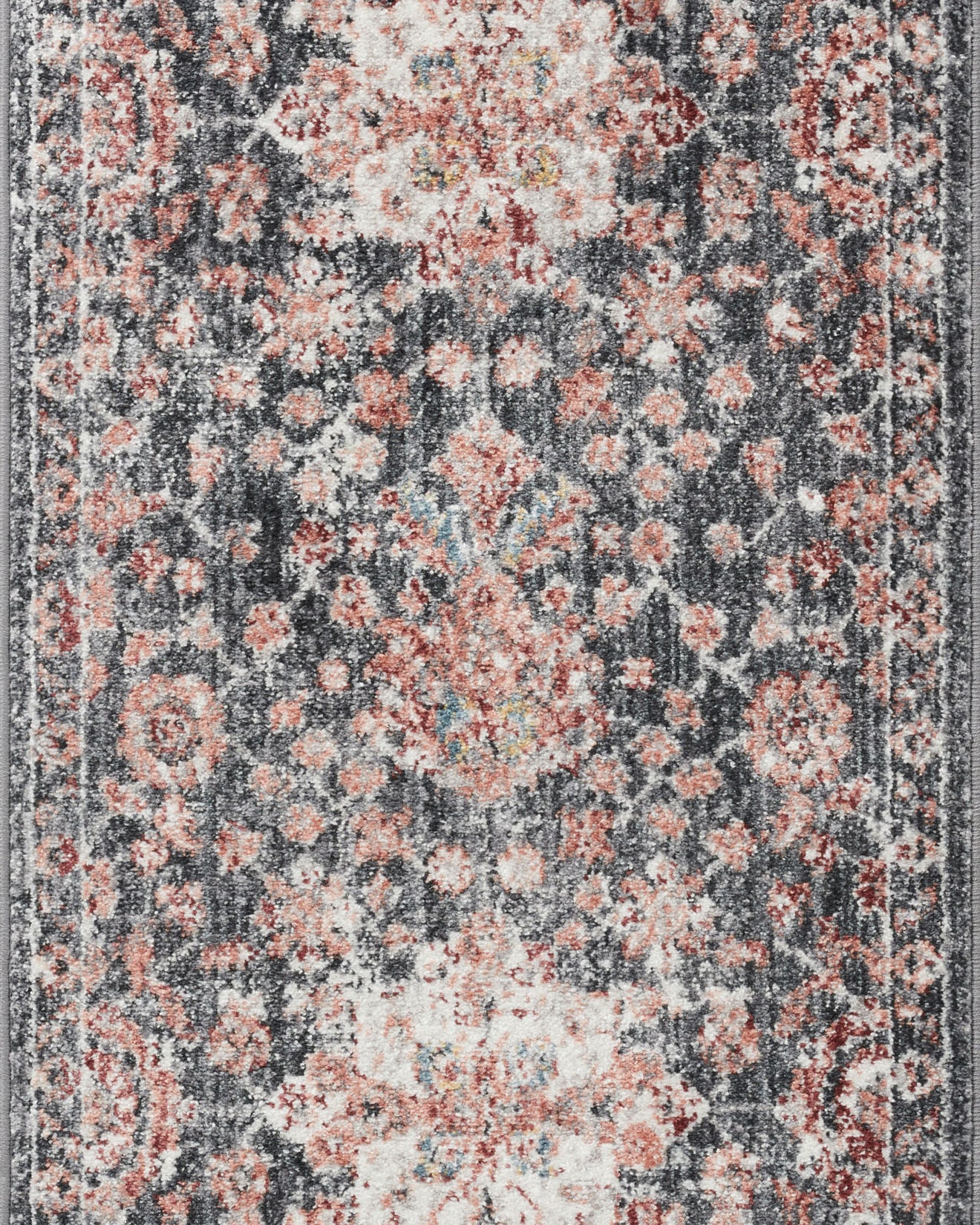 Loloi Cassandra Charcoal / Rust Rug Loloi
