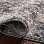Loloi Cassandra Charcoal / Rust Rug Loloi