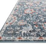 Loloi Cassandra Blue / Rust Rug Loloi