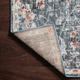 Loloi Cassandra Blue / Rust Rug Loloi