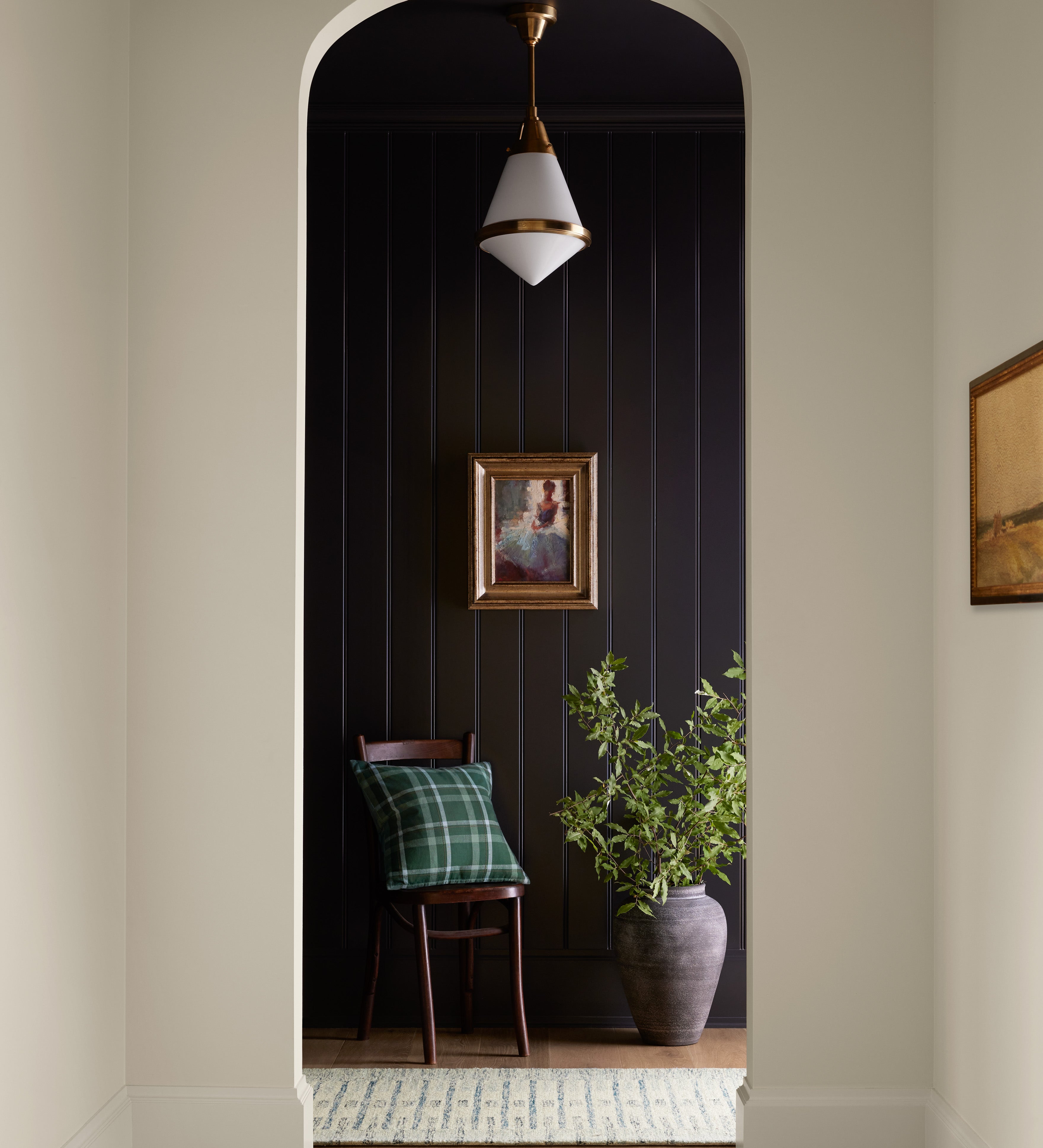 Chris Loves Julia x Loloi Chris Ivory / Denim Rug 1-RUGS Loloi