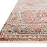 Loloi Claire Red / Ivory Rug RUGS - synthetic Loloi