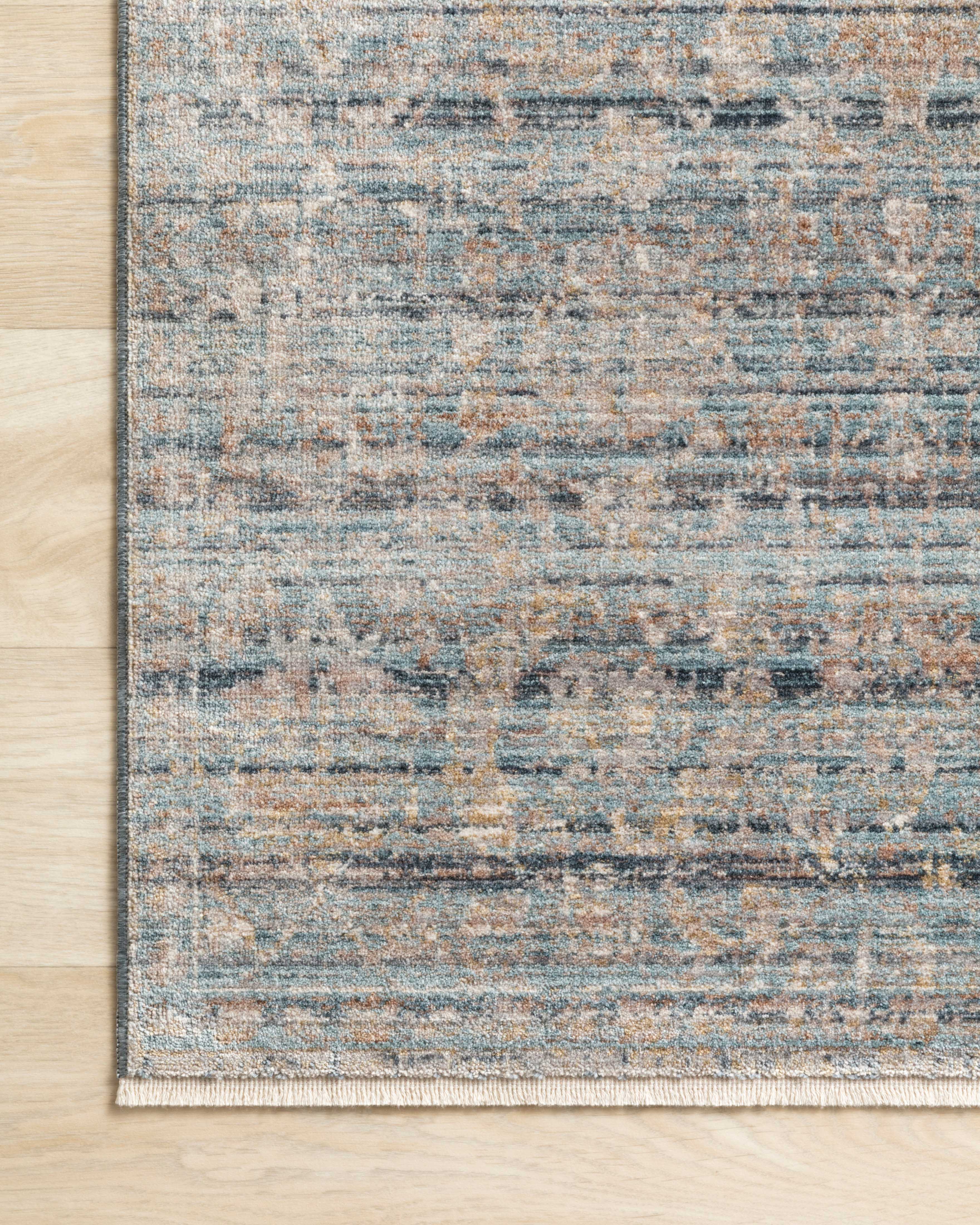 Loloi Claire Ocean / Gold Rug RUGS - synthetic Loloi