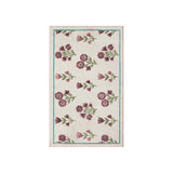 Chris Loves Julia x Loloi Clove Ivory / Plum Bath Mat