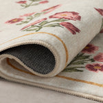 Chris Loves Julia x Loloi Clove Ivory / Rose Bath Mat - Rug & Weave