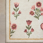 Chris Loves Julia x Loloi Clove Ivory / Rose Bath Mat - Rug & Weave